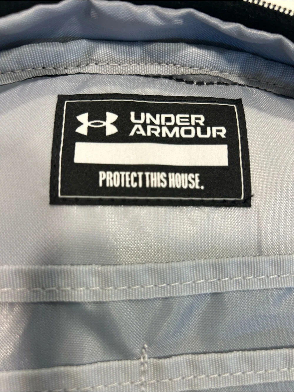 Under Armour Black & Gray Camo Kids Backpack